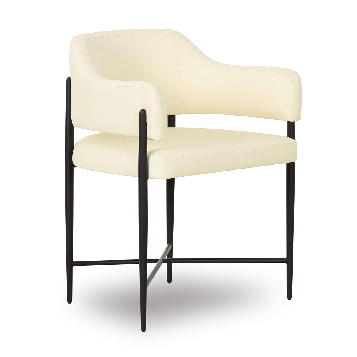 TOV Sezanne Cream Vegan Leather Dining Chair