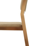 TOV Gale Tan Basketweave Stackable Stool - Set of 2