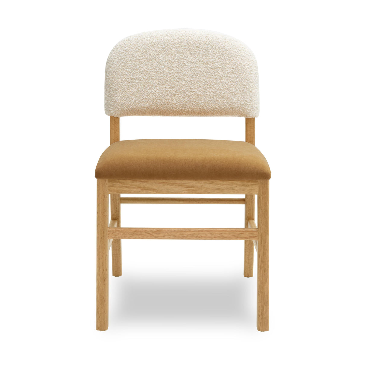 TOV Calla Cognac Performance Velvet Dining Chair