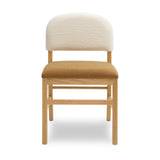 TOV Calla Cognac Performance Velvet Dining Chair