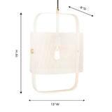 TOV Klaus White Pendant