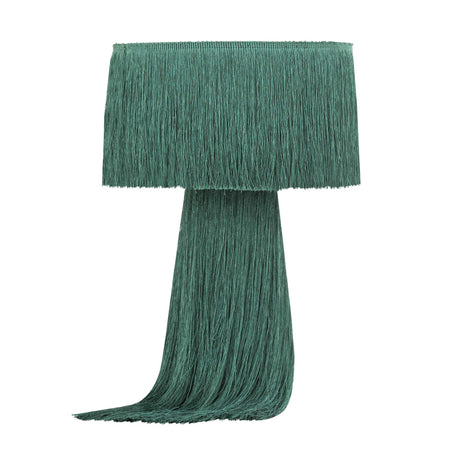 TOV Atolla Emerald Tassel Table Lamp
