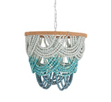TOV Jade Beaded Chandelier
