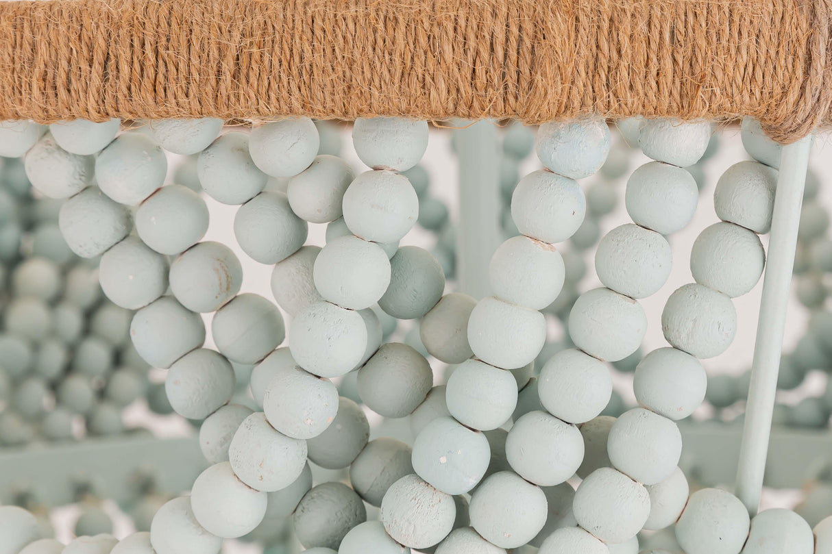 TOV Jade Beaded Chandelier