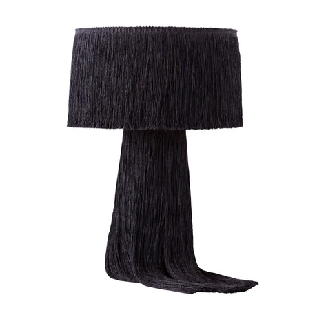 TOV Atolla Black Tassel Table Lamp