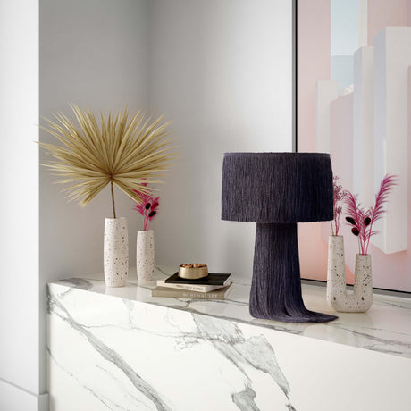 TOV Atolla Black Tassel Table Lamp