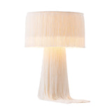 TOV Atolla Cream Tassel Table Lamp
