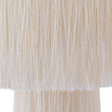 TOV Atolla Cream Tassel Table Lamp
