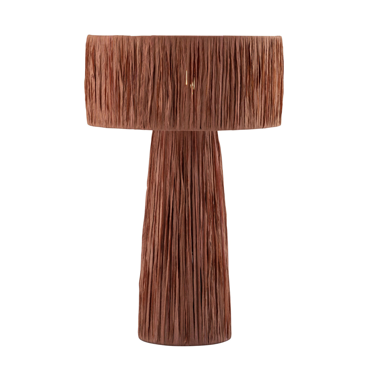 TOV Shelby Raffia Brick Table Lamp