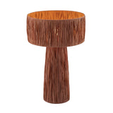 TOV Shelby Raffia Brick Table Lamp