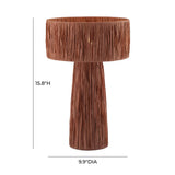 TOV Shelby Raffia Brick Table Lamp