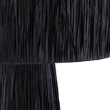 TOV Shelby Raffia Black Table Lamp
