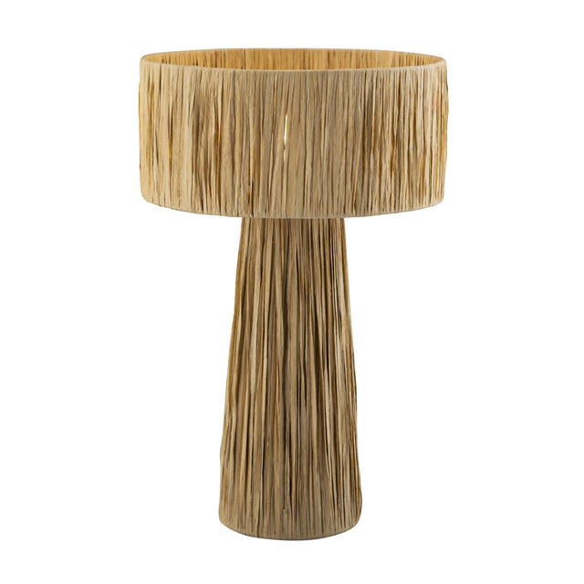 TOV Shelby Raffia Natural Table Lamp