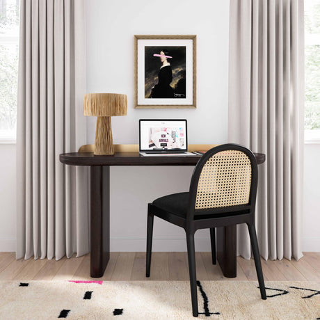 TOV Shelby Raffia Natural Table Lamp