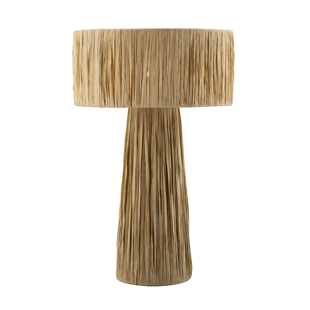 TOV Shelby Raffia Natural Table Lamp