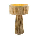 TOV Shelby Raffia Natural Table Lamp