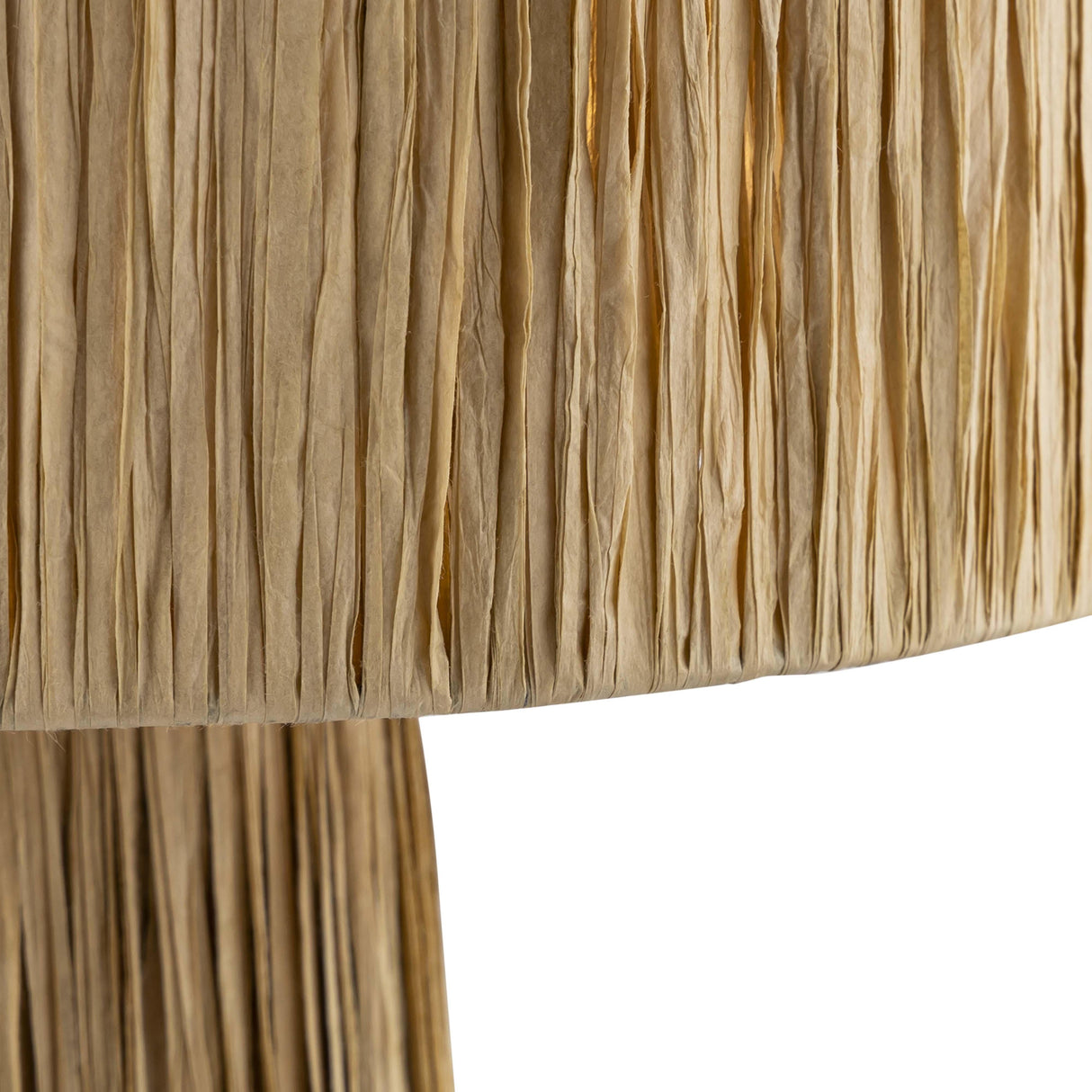 TOV Shelby Raffia Natural Table Lamp
