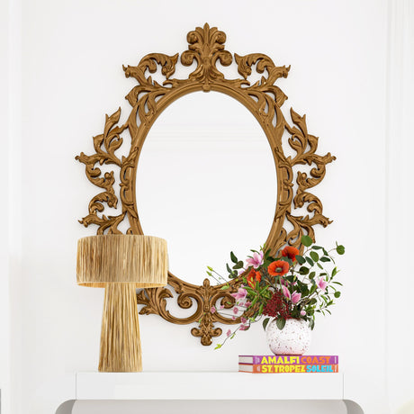 TOV Shelby Raffia Natural Table Lamp