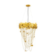 TOV Butterfly Gold Chandelier