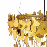 TOV Butterfly Gold Chandelier