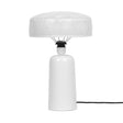 TOV Cindy White Metal Table Lamp