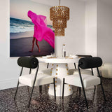 TOV Nirsa Brass Chain Link 3-Tier Chandelier