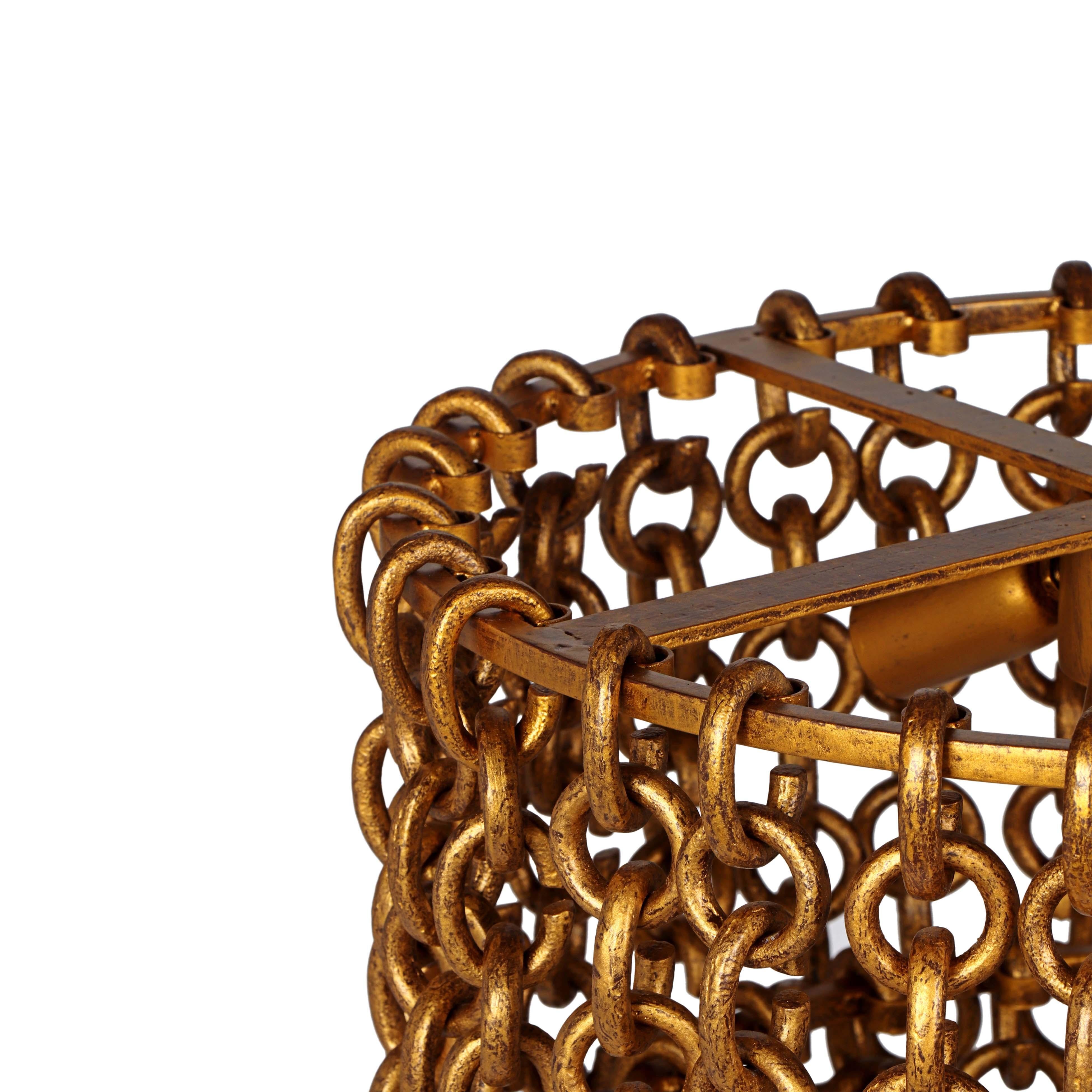 TOV Nirsa Chain Link Chandelier - Thumbnail 5