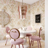 TOV Hampshire Pink Acrylic 3-Tier Chandelier