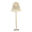 TOV June White Tall Floor Lamp
