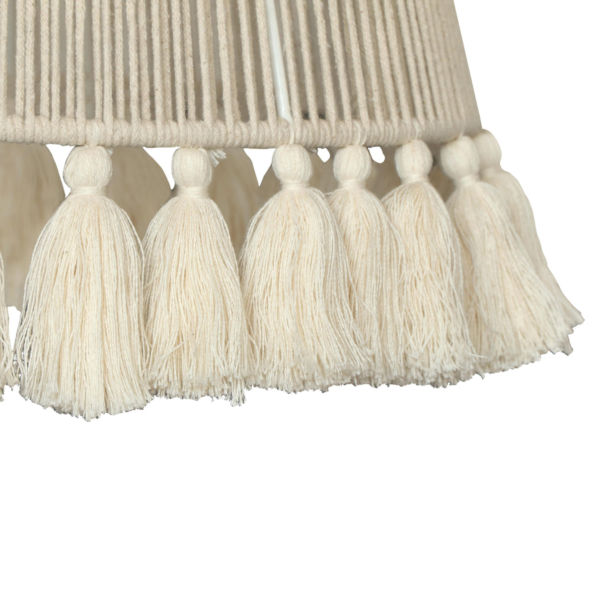 TOV June White Tall Floor Lamp