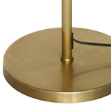 TOV June White Tall Floor Lamp
