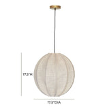 TOV Elliana Off-White Pendant Lamp