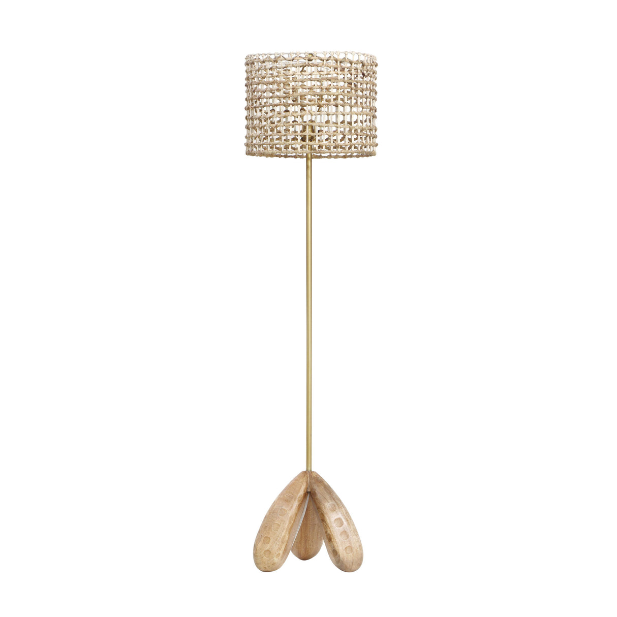 TOV Alondra Wooden Floor Lamp