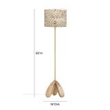 TOV Alondra Wooden Floor Lamp