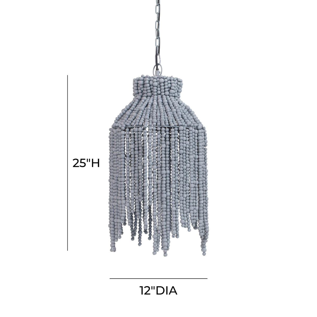 TOV Esther Beaded Pendant Lamp
