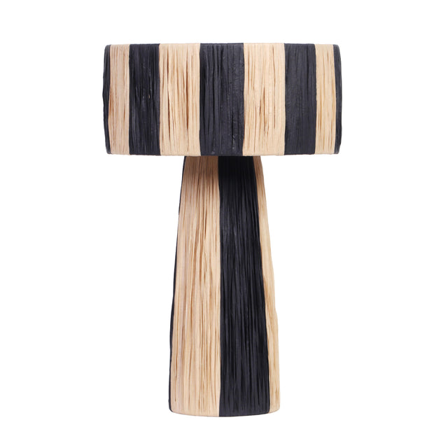 TOV Shelby Raffia Two-Tone Table Lamp