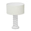 TOV Rapunzel White and Cream Table Lamp