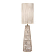 TOV Beam Cream Natural Jute Floor Lamp
