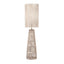 TOV Beam Cream Natural Jute Floor Lamp