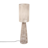 TOV Beam Cream Natural Jute Floor Lamp