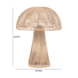 TOV Oddy Natural Jute Table Lamp