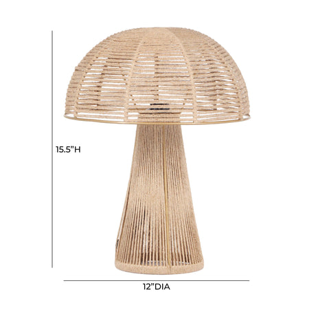 TOV Oddy Natural Jute Table Lamp