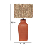 TOV Atrani Natural Terracotta Table Lamp
