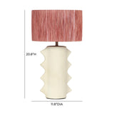 TOV Wild Thing Papier Mache Table Lamp