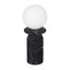 TOV Globe Onyx Black Marble Lamp