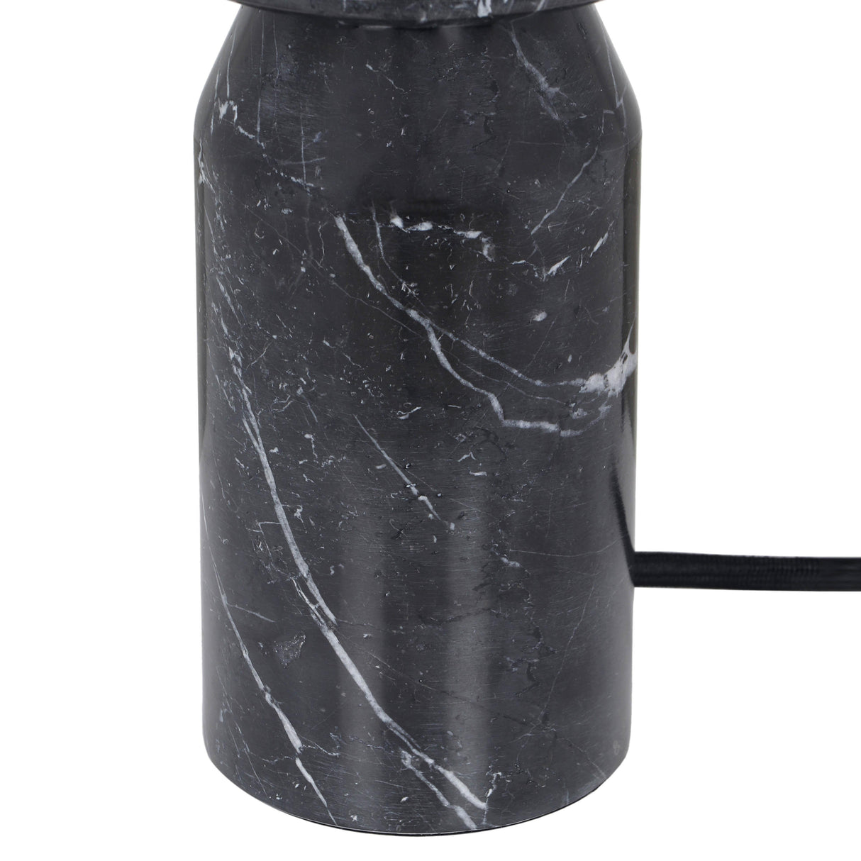 TOV Globe Onyx Black Marble Lamp