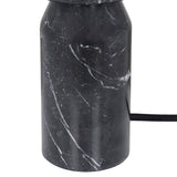 TOV Globe Onyx Black Marble Lamp