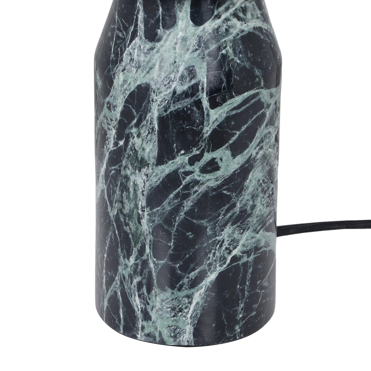 TOV Globe Malachite Green Marble Lamp