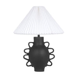 TOV Hazza Black Pleated Table Lamp