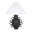 TOV Hazza Black Pleated Table Lamp